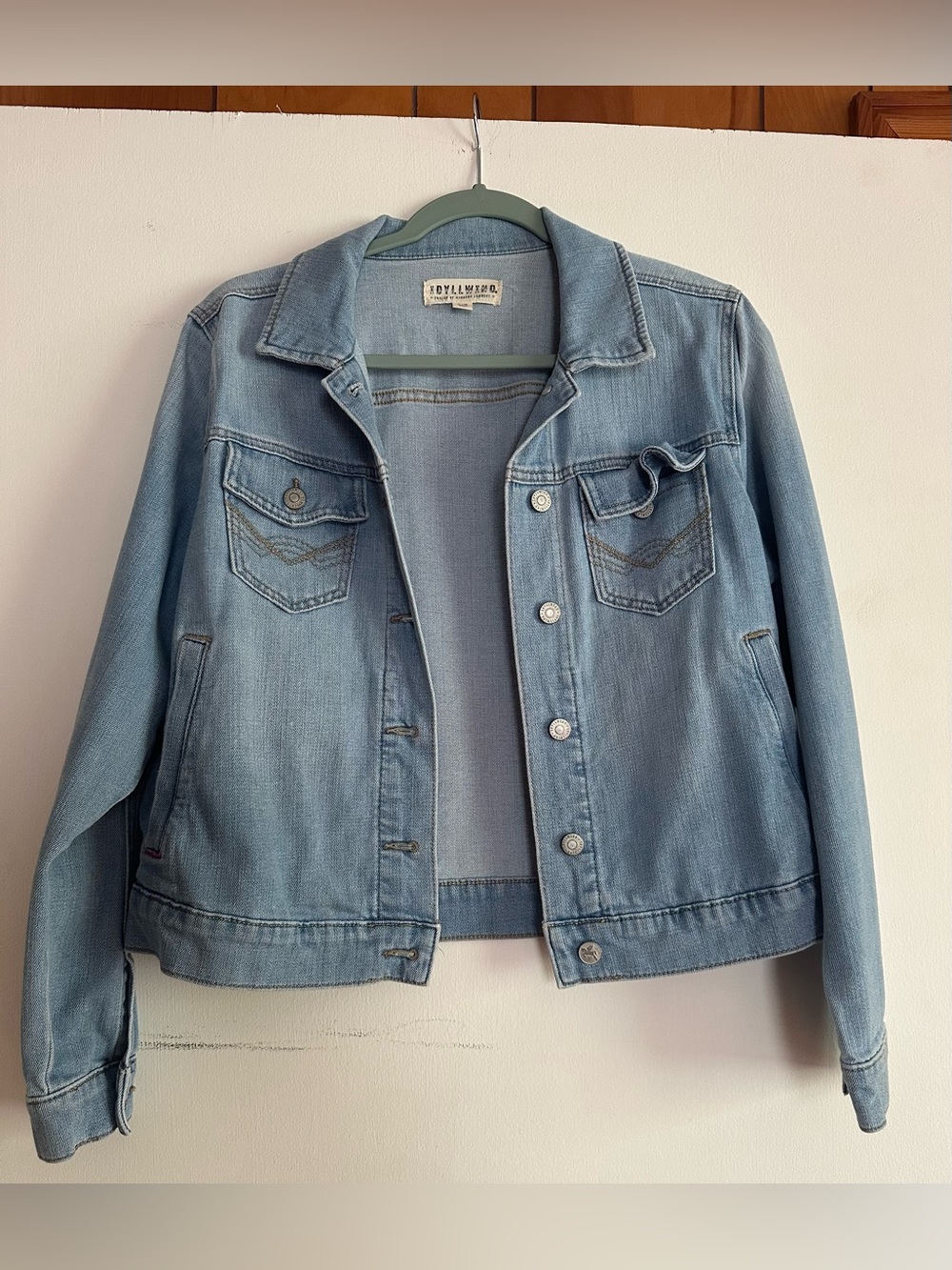 Light Blue Denim Jacket for Women